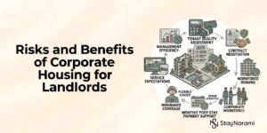 Landlord reviewing risks and benefits of a corporate housing master lease agreement