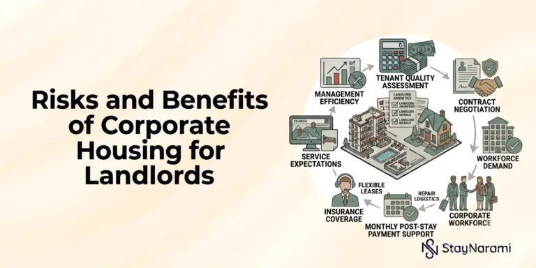Landlord reviewing risks and benefits of a corporate housing master lease agreement